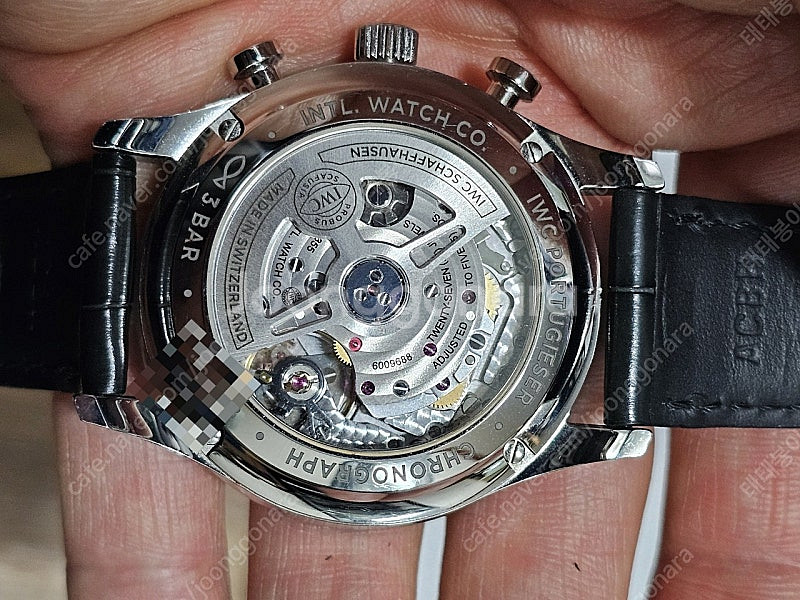 IWC 포르투기저 크로노그래프 청판--9