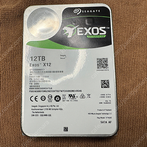 시게이트 12tb 7200rpm hdd