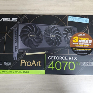 ASUS ProArt GeForce RTX 4070 Ti SUPER RTX 4070 Ti SUPER 프로아트