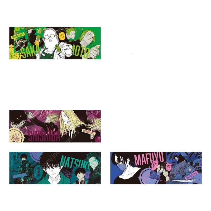 사카모토데이즈 캬라포스 컬렉션 포스터 피겨아크릴 시시바