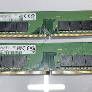 삼성전자 DDR4-2666 32G(16GB X 2) 팔아요