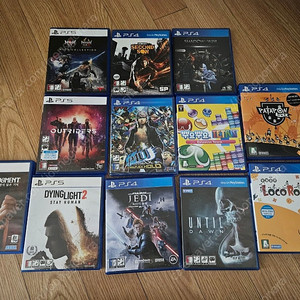 ps4.ps5 게임12개 일괄 반택포함 팝니다