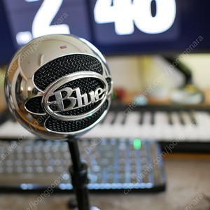 블루 스노우볼 (Blue Snowball) USB 마이크 팝니다.