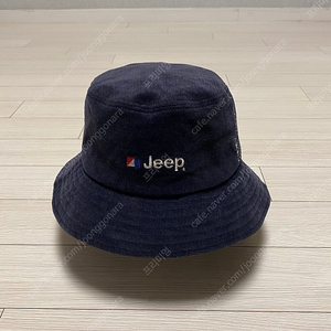 Jeep 지프 코듀로이 버킷햇 벙거지 모자 (블랙) M 사이즈 정도 - 택포