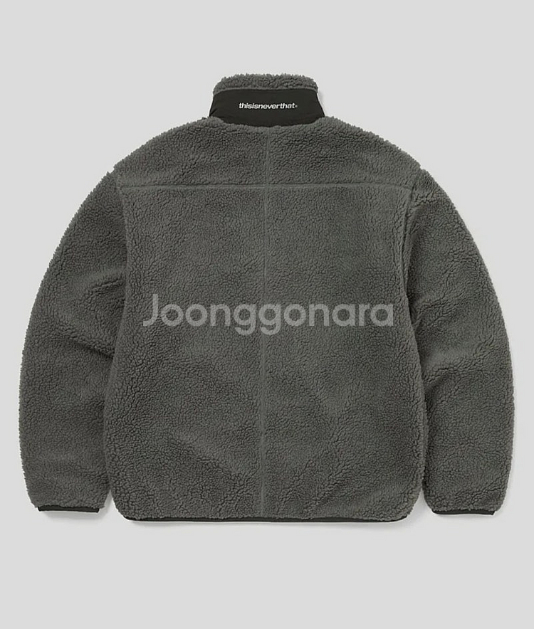 디스이즈네버댓 SP 쉐르파 후리스 자켓 차콜그레이 XL--1