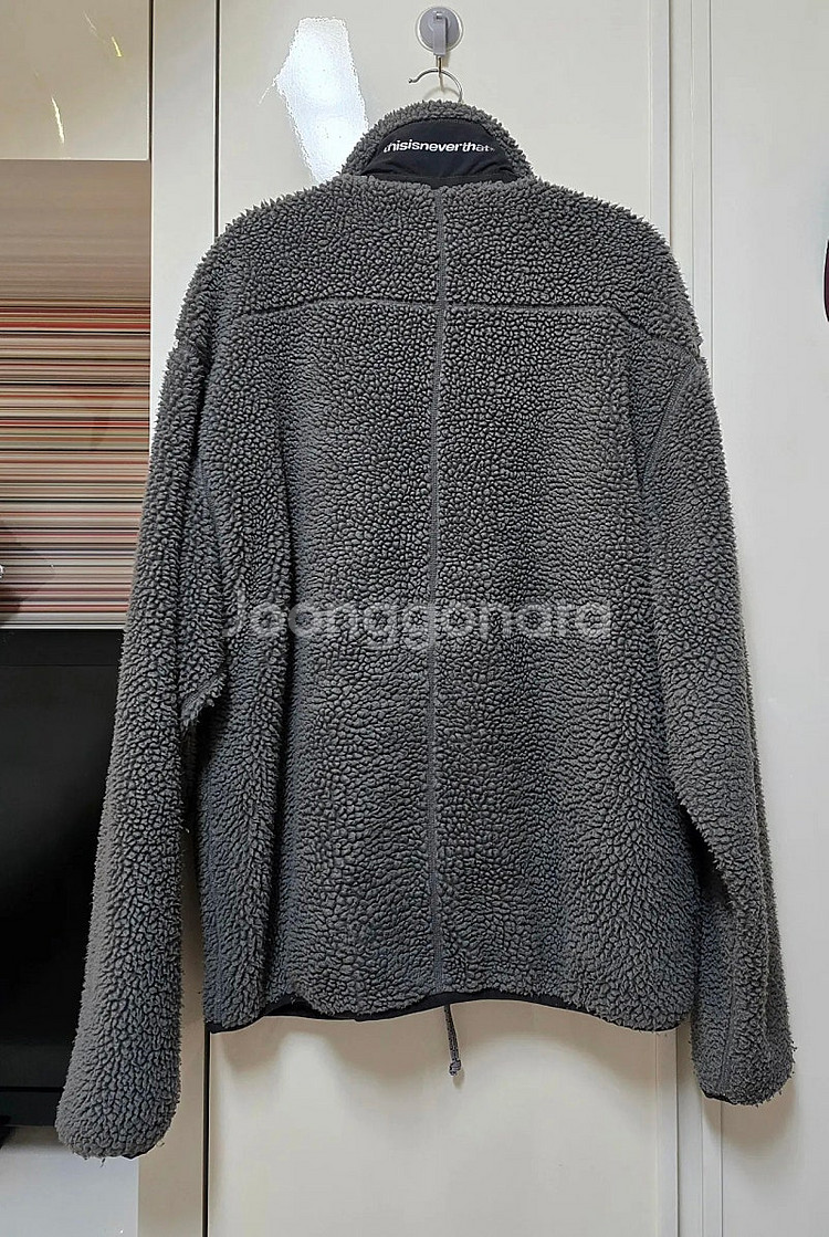 디스이즈네버댓 SP 쉐르파 후리스 자켓 차콜그레이 XL--3