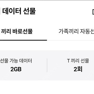 sk 데이터 2기가