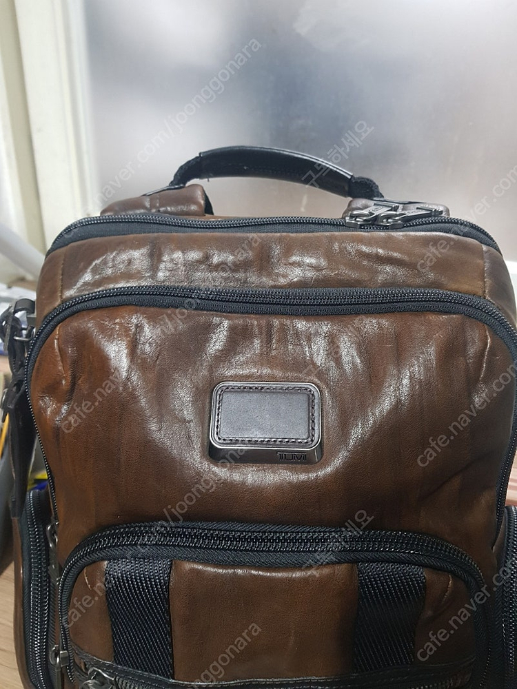투미 가죽백팩 투미(TUMI) 알파 브라보 레더 넬리스 백팩 932681DBL 이미지