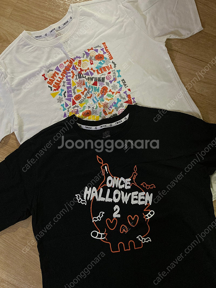 [새상품] 트와이스 원스 할로윈2 팬미팅 반팔 MD--0