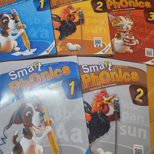 <Smart Phonics> NEW EDITION Student Book 1, 2, 3 & Workbook 1, 2