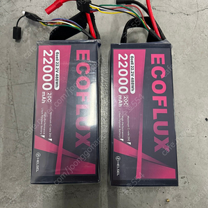 방제용 드론 배터리 에코 플럭스 22000 ECOFLUX 6S 22000mAh 22.2V 타투배터리 16000