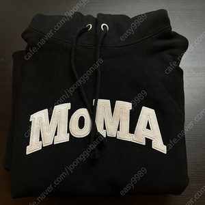 모마 챔피온 리버스위브 후드 블랙 S Moma