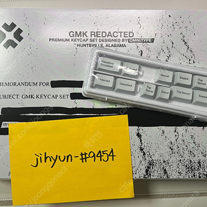 GMK Redacted novelty (예약자)