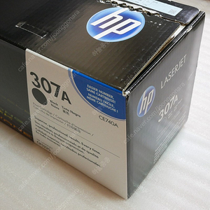 hp CE740A 307A 검정 정품 토너 팝니다