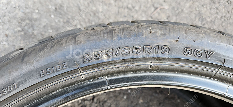 [중고] 브릿지스톤타이어 POTENZA S001 255...--3