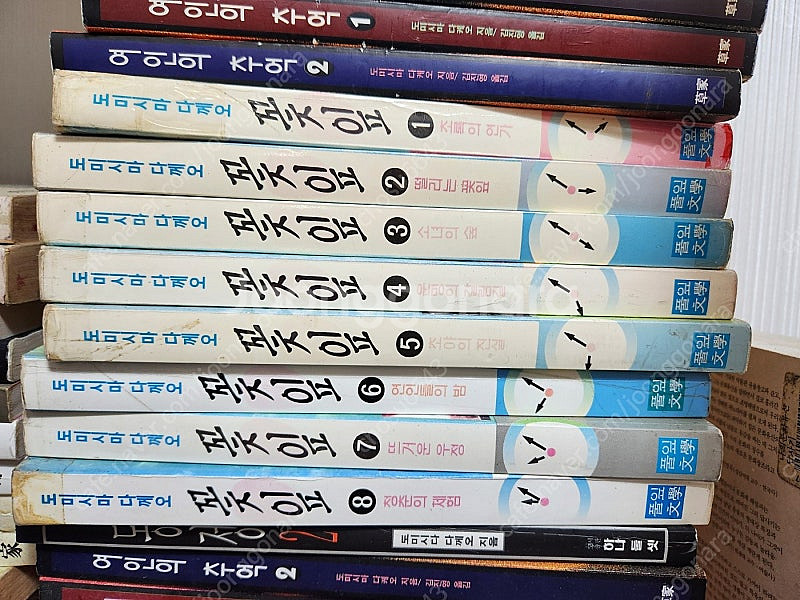 도미시마 다께오/꽃잎/전8권.(세월의 절판휘귀소설)25...--0