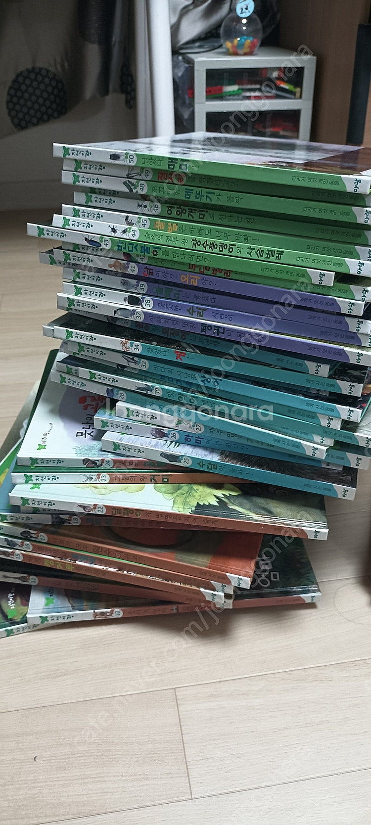 아람 자연이랑 총80권cd3장별책2귄--2