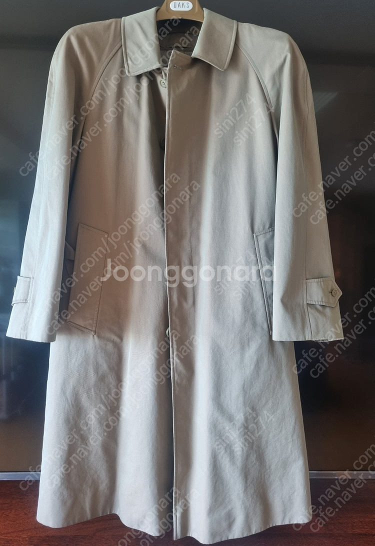 닥스 남성 트렌치코트 팝니다--0