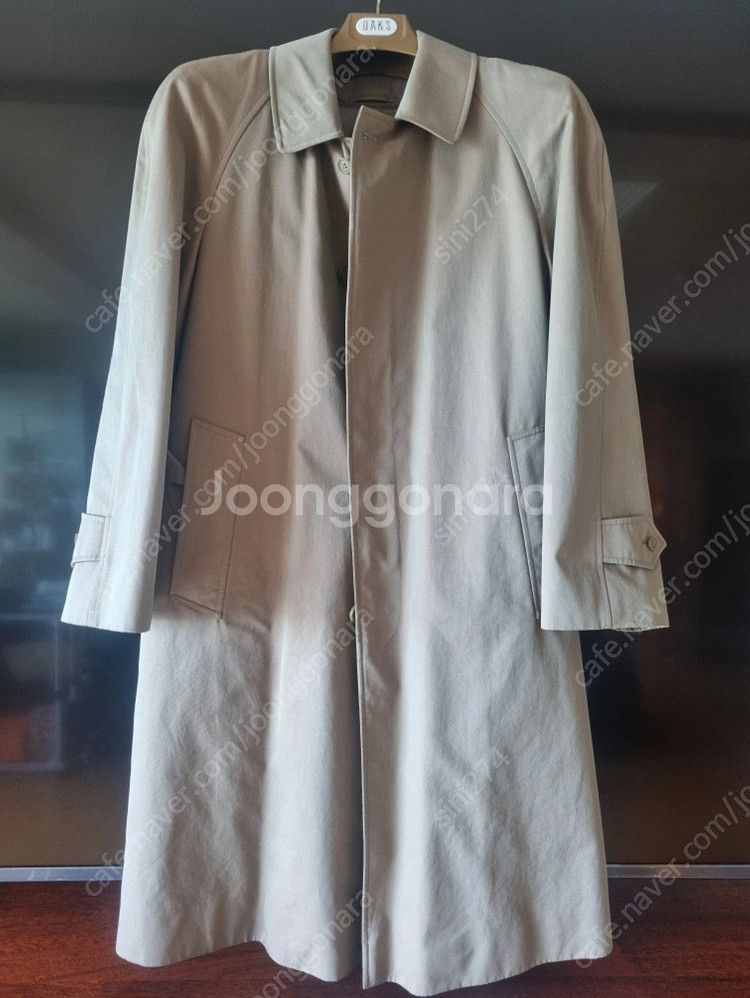 닥스 남성 트렌치코트 팝니다--1