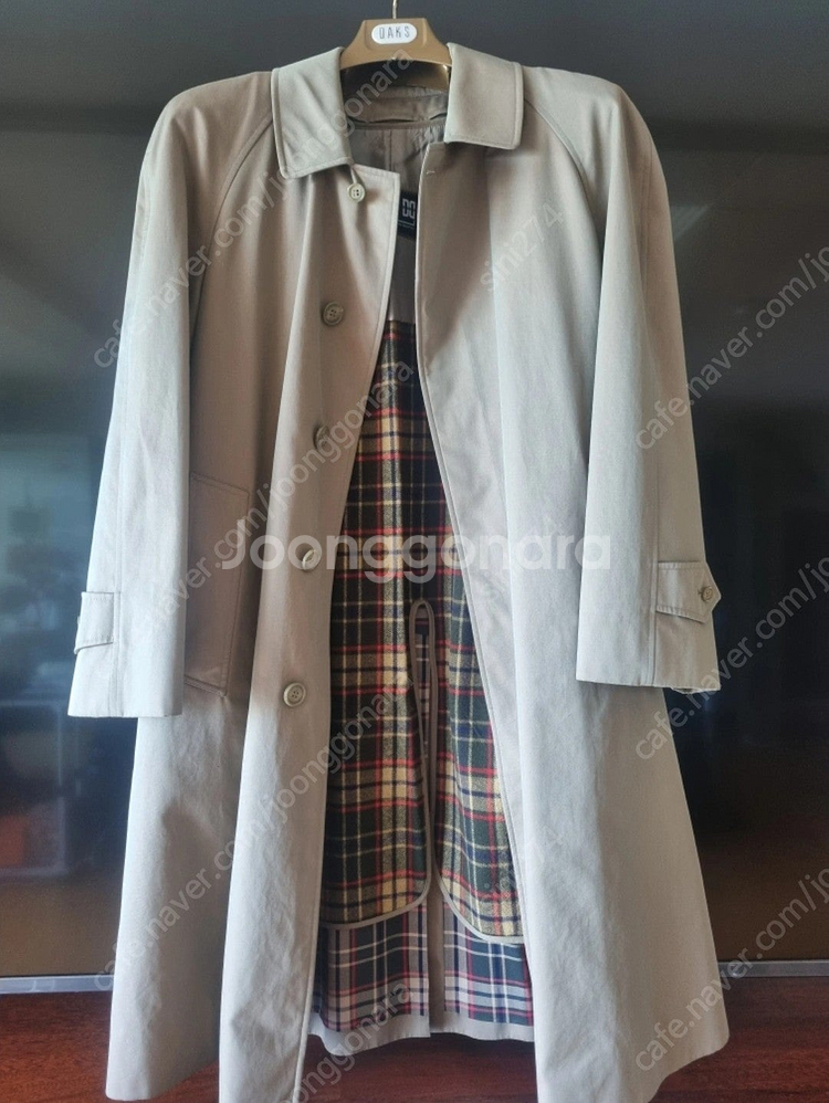 닥스 남성 트렌치코트 팝니다--2