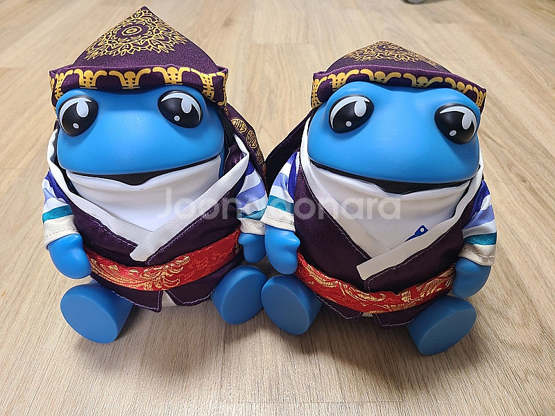 한복입은 진로 두꺼비--0