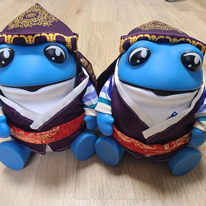 한복입은 진로 두꺼비