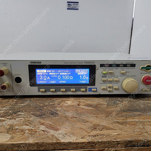 Kikusui TOS-6200 TOS6200 Earth Continuity Tester 접지도통시험기 판매합니다.