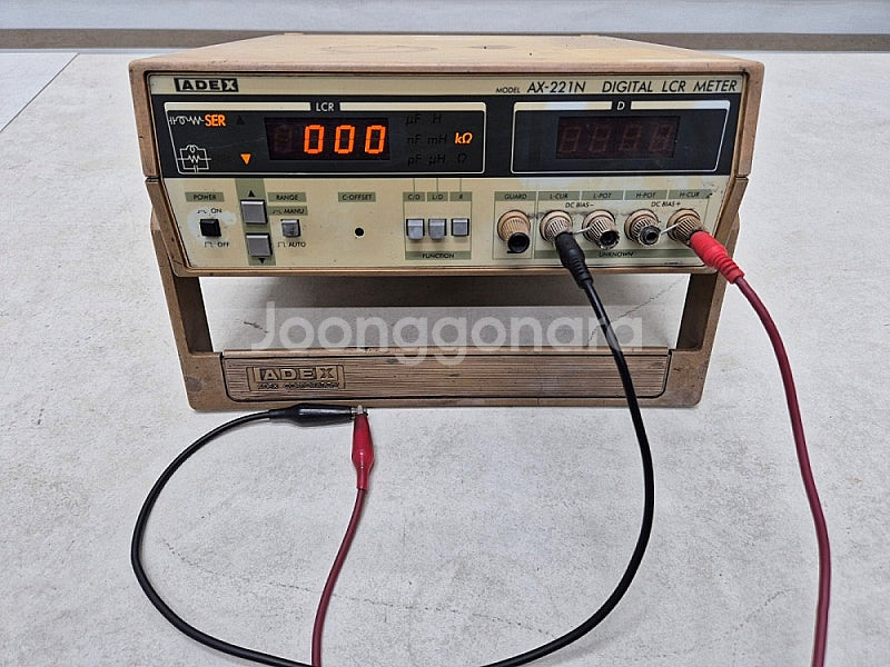 ADEX AX-221N Digital LCR Meter--0