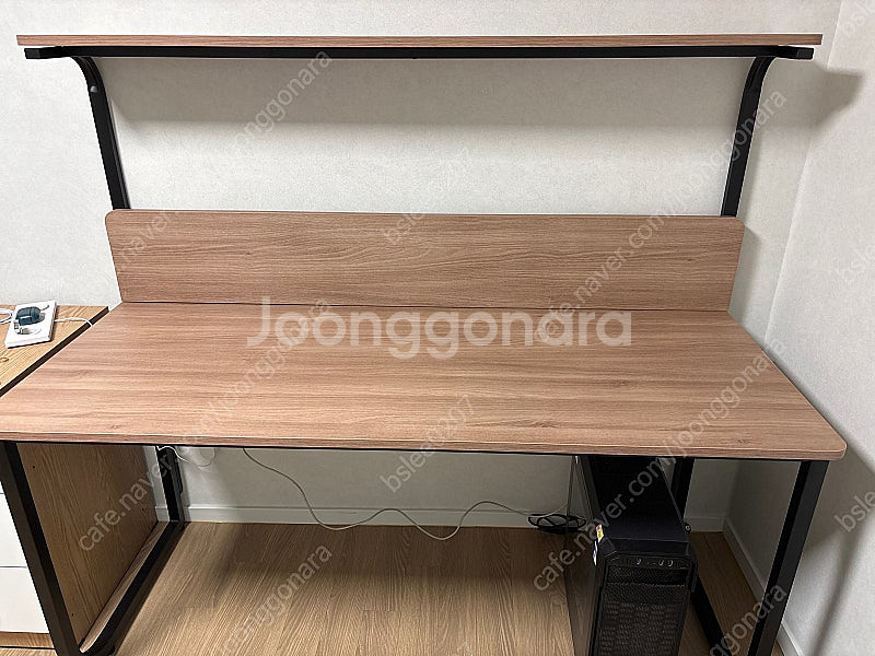 브린트 고등학생 철제 선반형 책상 1500--0