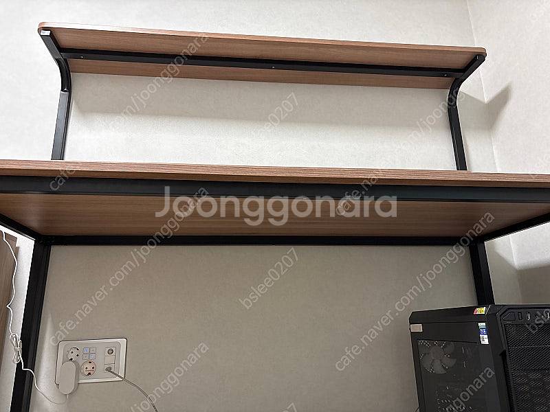 브린트 고등학생 철제 선반형 책상 1500--2