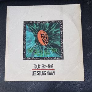 이승환 라이브 앨범(TOUR 1992-1993)게이트 폴더 2장 짜리 LP.