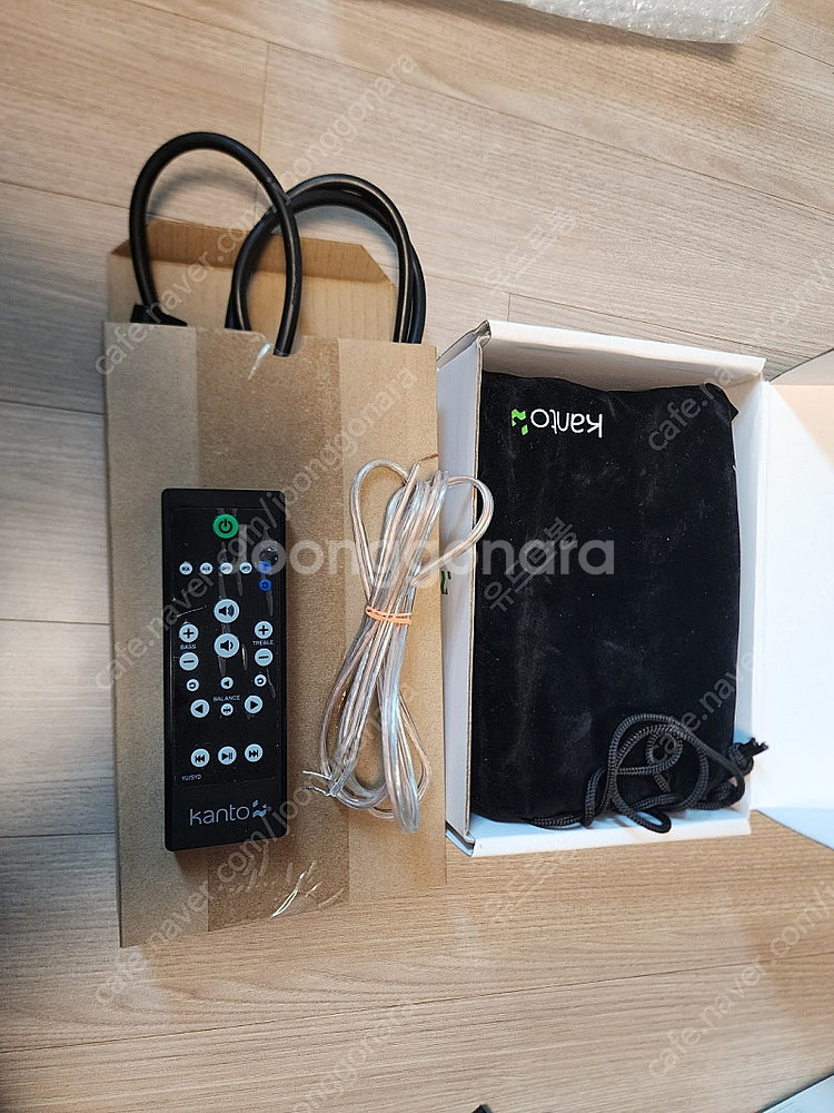 칸토 블루투스 스피커 YU4 블랙 + 정품 스탠드 S4--2