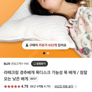 라떼크림 필로우베개