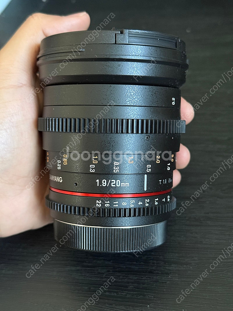 [ 판매 ] 삼양 VDSLR 20mm T1.9 ED A...--0