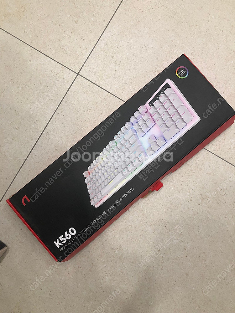 키보드 새상품 앱코 k560--0
