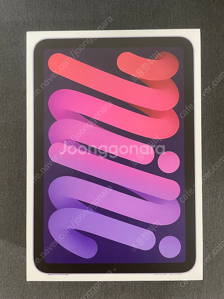 아이패드 미니6 wifi 퍼플 256G--0