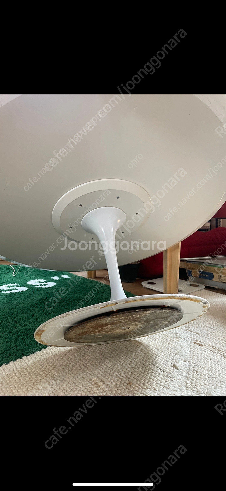 빈티지 knoll 놀 샤리넨 튤립테이블 판매합니다--5