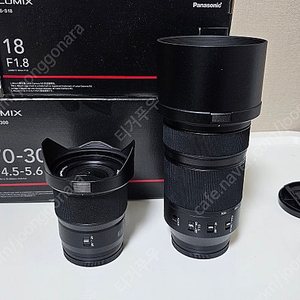 파나소닉 루믹스 s 렌즈 팝니다 18mm, 70-300mm