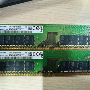 삼성 DDR4 32g 3200MHz 메모리 (16x2)