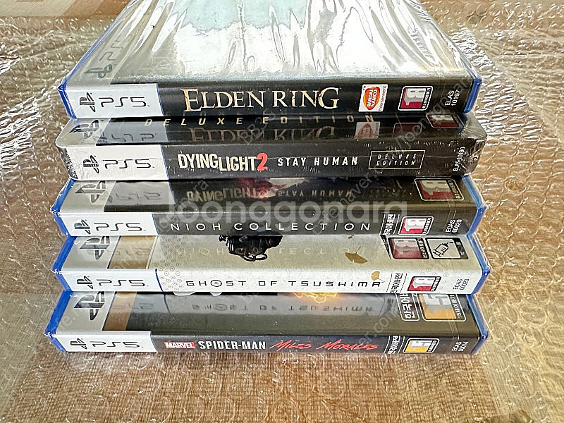PS4,5 미개봉 타이틀 정리) 엘든링, 파판7, 인왕...--0