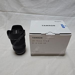 탐론 28-75 g2 f2.8 소니FE마운트 2875g2 팝니다