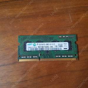 삼성 램 2GB 1Rx8 PC3-10600S-09-10-ZZZ