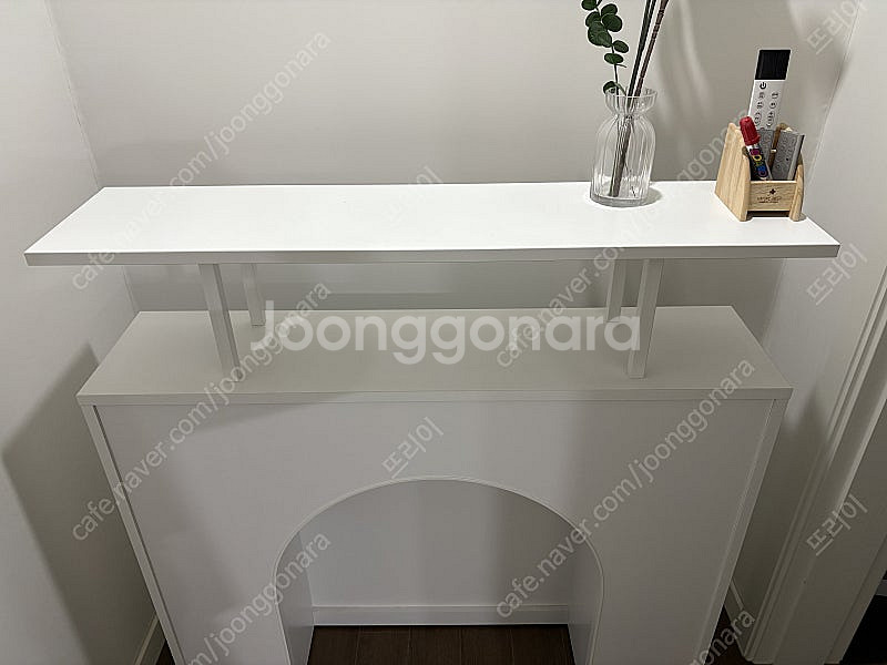 트리니 벽난로 콘솔 L사이즈 수납형 led--1