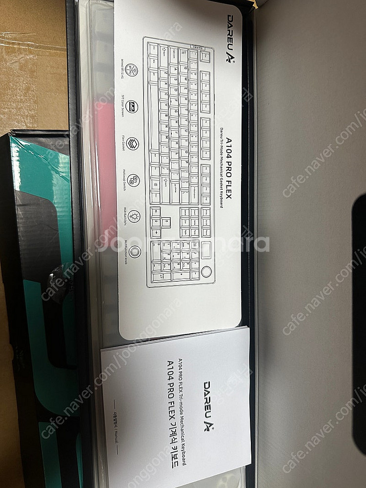 다얼유 A104PRO FLEX 유무선 기계식 키보드 교환 또 판매합니다.--4