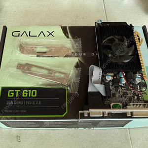 Galax 지포스 GeForce GT610 2GB 팝니다