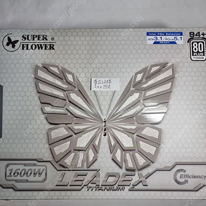 파워 1600W SuperFlower SF-1600F14HT LEADEX TITANIUM ATX3.1 판매