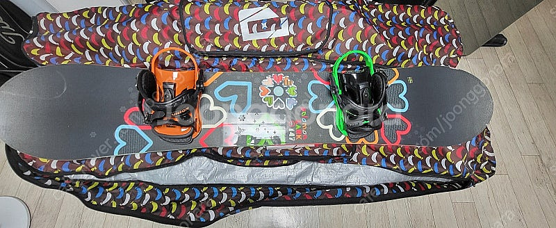 노우보드 [ROME, SALOMON 데크(바인딩 포함--2