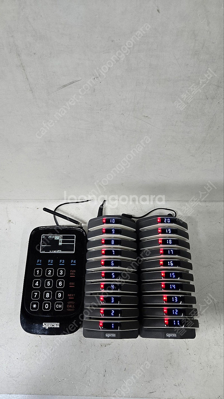 씨스콜 진동벨 sgp-300r 20개 세트 팝니다--2