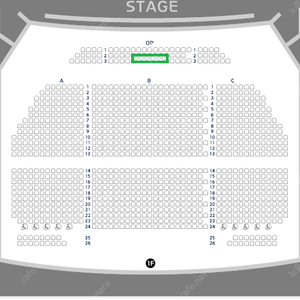 시카고 용인 뮤지컬 <1.26낮> OP구역 3열 1~2연석. 최고명당. 최재림.