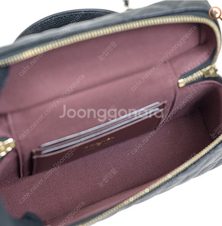 샤넬AP4385 25 탑핸들 베니티 캐비어 블랙 미개봉 새상품 VIP전용--2